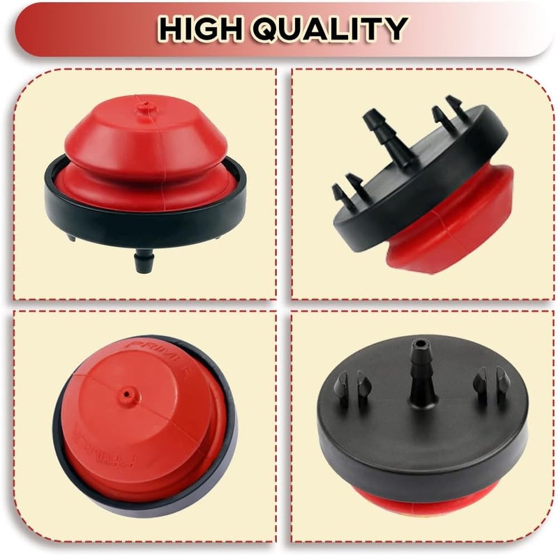 Earlyred 570682A 951-10888A Primer Bulb for Craftsman MTD Cub Cadet Troy Bilt Yard Machines Tecumseh Chainsaw Snow Blower Thrower Parts Fuel Line Primer Bulb Replacement Kit 751-10639 570682 - Image 4